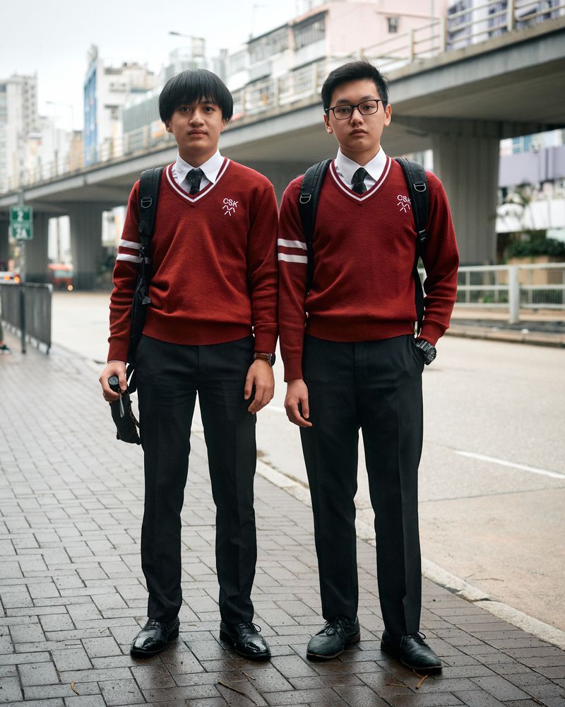 © Chung-wai Wong - Brian and Horace, secondary students in Kowloon City.