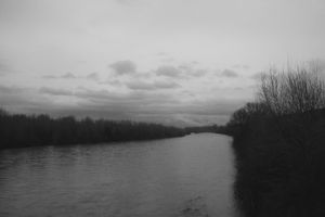 Over the riverbank