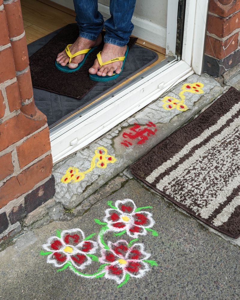 © Kavi Pujara - Rangoli, Olphon Street, 2021