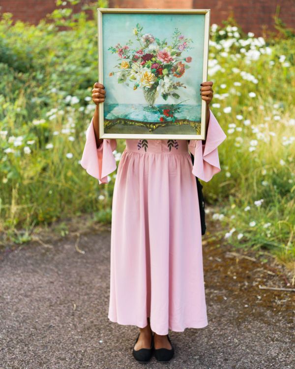 © Kavi Pujara - Chandni with Flowers, Community Gardens, 2021