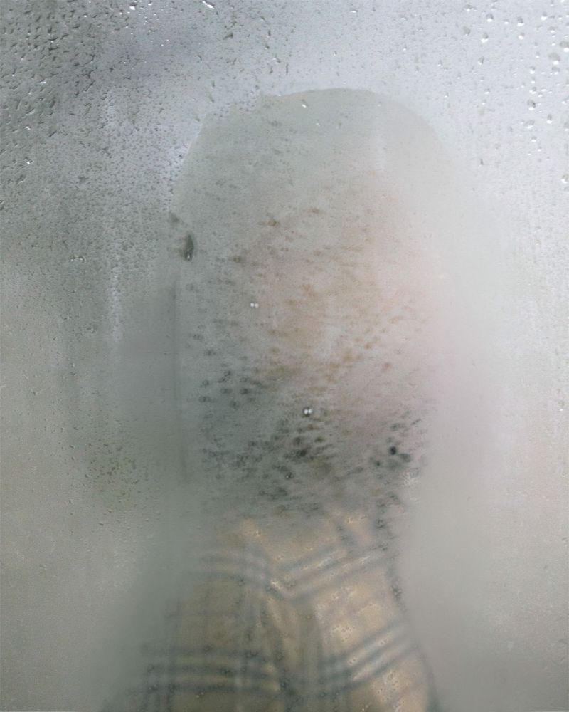 © Sijia Ma - Self portrait in Burberry during Xinjiang cotton protest.