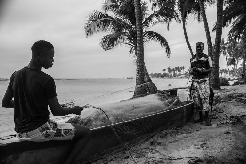 © Ofoe Amegavie - Image from the Between Sand And Water photography project