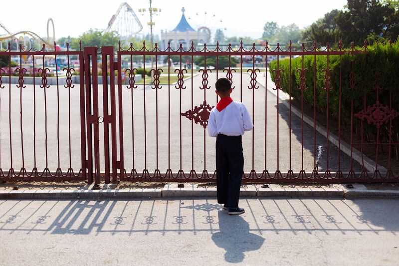 © Filippo Venturi - "Mangyongdae" amusement park, near Pyongyang.