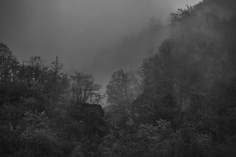 © Filippo Venturi - Landscape overlooking the village of Viganella. Viganella, 2021.