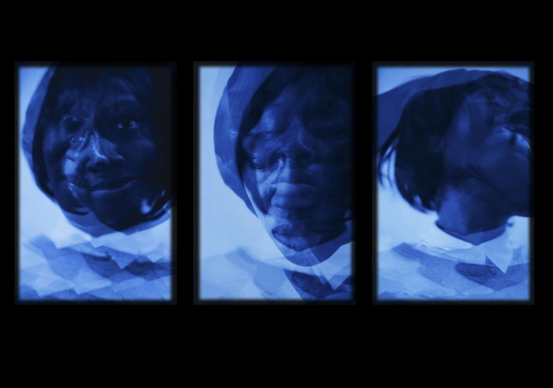 © Heather Agyepong - Georgina, (Triptych) ego death, Commissioned by Jerwood Arts & Photoworks, 2022