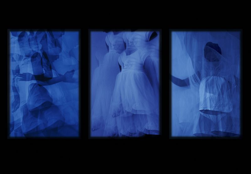 © Heather Agyepong - The O Daughter (Triptych) ego death, Commissioned by Jerwood Arts & Photoworks, 2022