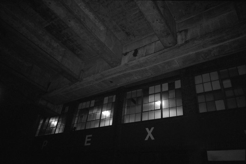 © Nikki Greene - Oakland warehouse at night