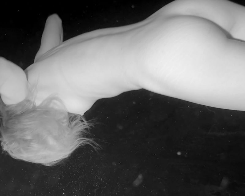 © Nikki Greene - Self Portrait Underwater #2, Still from Video