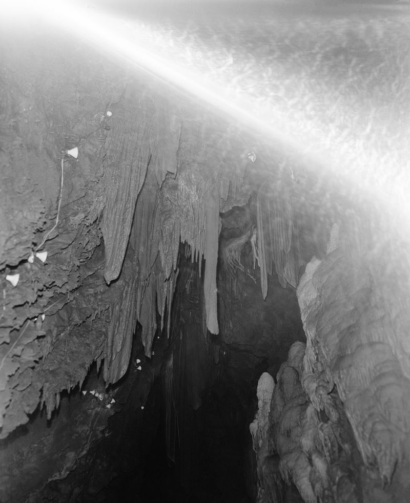 © Nikki Greene - Shenandoah Cavern Underwater, Tri X 4x5 film
