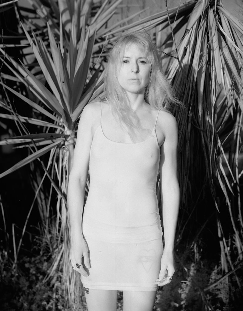 © Nikki Greene - Self Portrait as a Spirit, Infrared 4x5 film