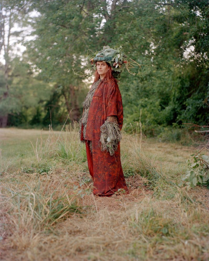 © Nikki Greene - A Thousand Faces Mask Theater - Earth Creature, Portra 4x5