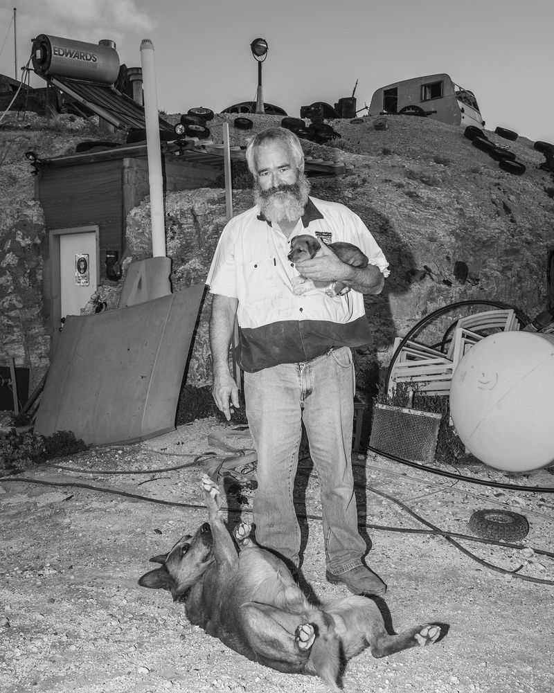 © Antoine Bruy - Dave aka "Swampy", Coober Pedy, Australia, 2016