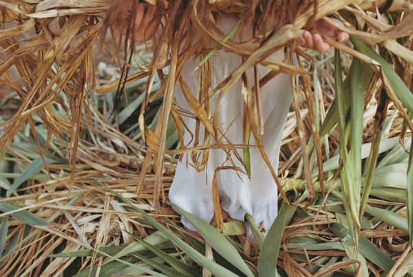 © Alina Usurelu - self portrait - preparing to die in different landscapes - before the durational performance
