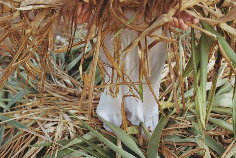 © Alina Usurelu - self portrait - preparing to die in different landscapes - before the durational performance
