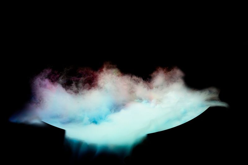 © Christine Atkinson - "Atolls variation 2" Inkjet Print 55" x 32" 2017