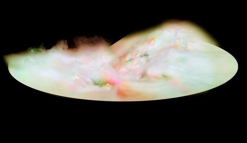 © Christine Atkinson - "Atolls variation 1" Inkjet Print 55" x 32" 2017