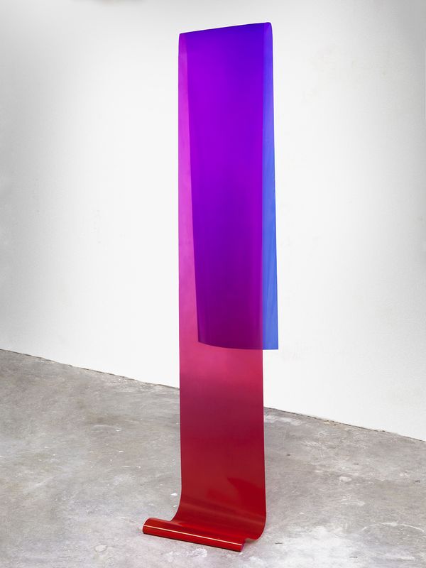 © Christine Atkinson - “Spectral Fold” Clear Inkjet Film 24” x 85” x 36” 2018