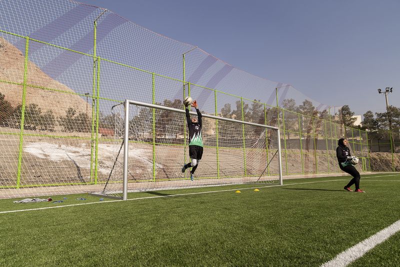 © Azadeh Besharati - Samira is playing in New team. They have a match tomorrow