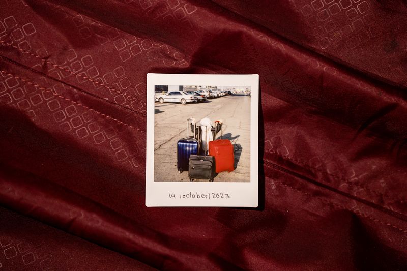 © Azadeh Besharati - The last morning. My whole life packed into three suitcases and a single decision.