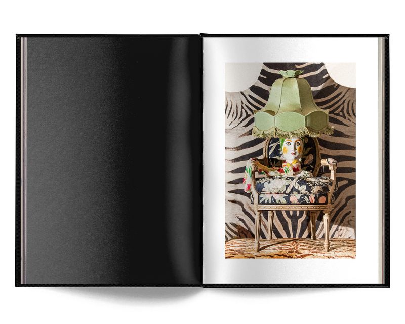 © David Vassalli - The Lady and the Lamp, Interior Arrangement, 2021