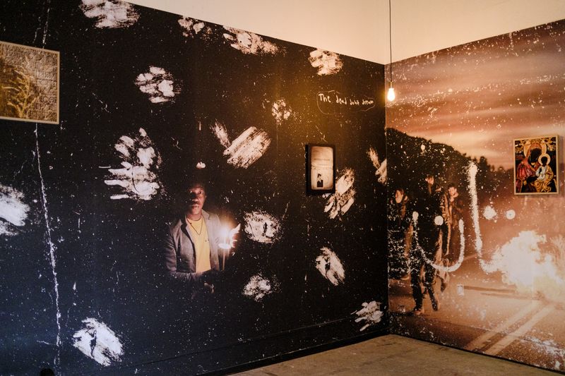 © Agathe Kalfas & Mathias Benguigui - Picture from the exhibition in Les Rencontres d'Arles 2021.