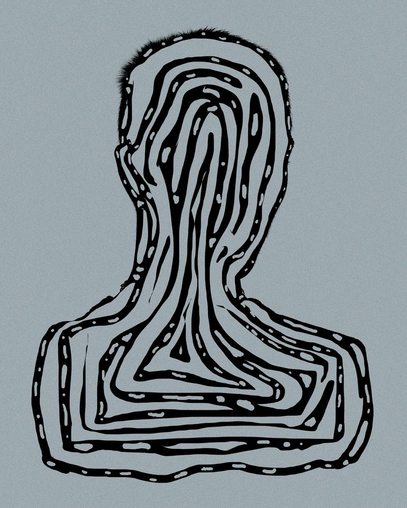 © Paolo Prendin - Image from the Nice to Read You, Your Face Will Be Enough photography project