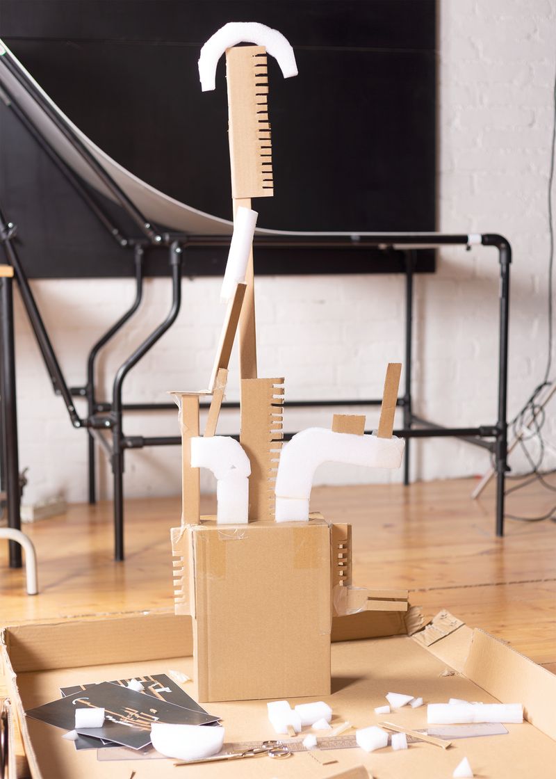 © Federica Mambrini - Image from the How to build a cards castle photography project