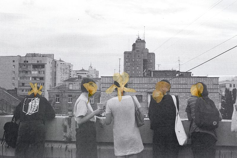 © Daria Senchikhina - Image from the Kvity Ukrainy photography project