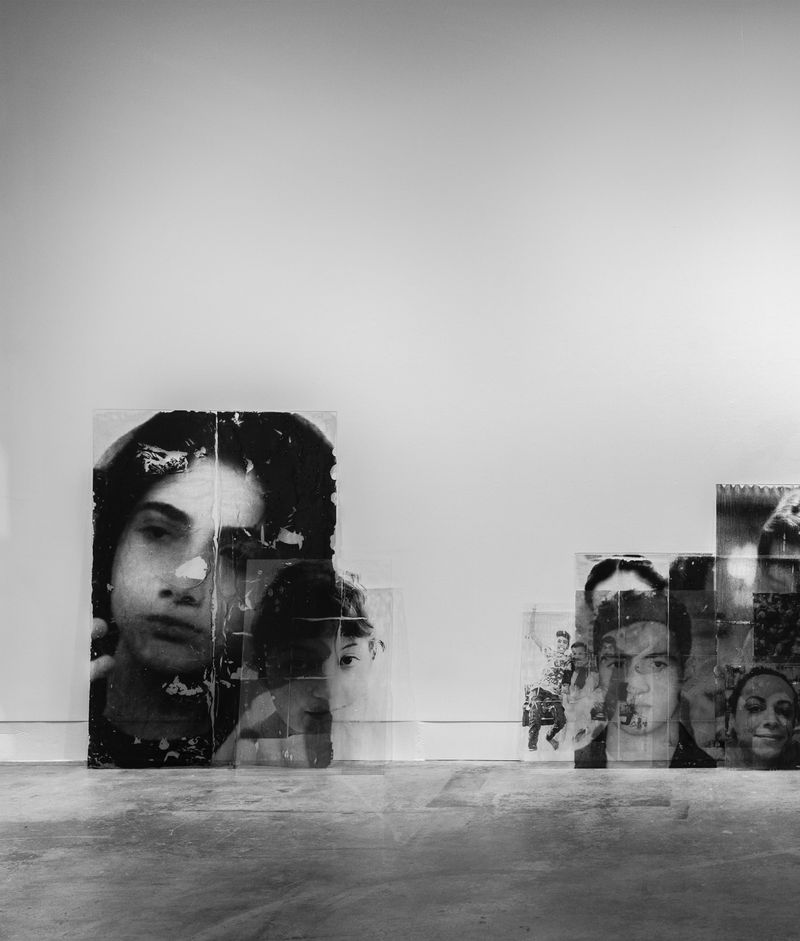 © Mehrdad Mirzaie - Installation View from "Garden" Series
