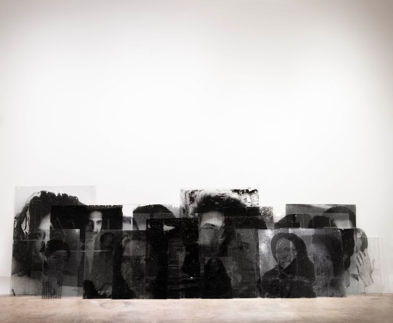 © Mehrdad Mirzaie - Installation View from "Garden" Series