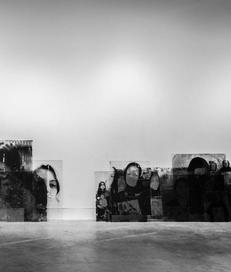 © Mehrdad Mirzaie - Installation View from "Garden" Series