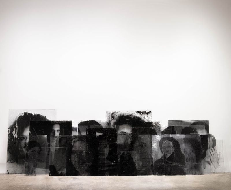 © Mehrdad Mirzaie - Installation View from "Garden" Series