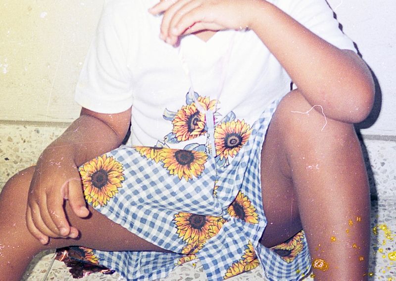 © Paola Jiménez - I focused on my legs—the gesture of being open, the vulnerability between being a girl and something more.