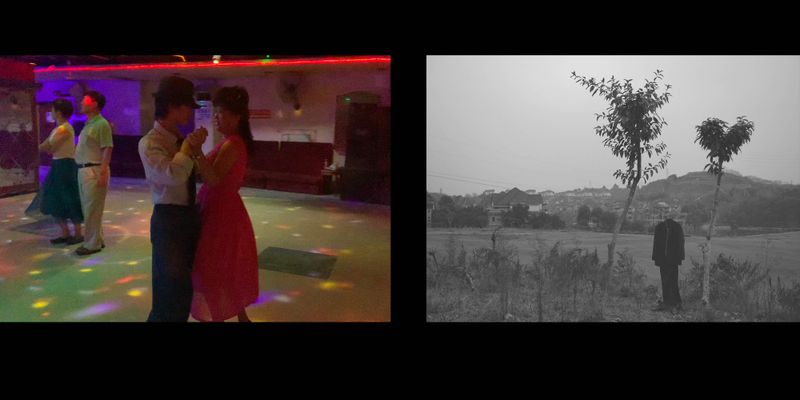 © Guligo Jia - I dance with a lady in a ball room. He used to seek for ladies in the ball room.