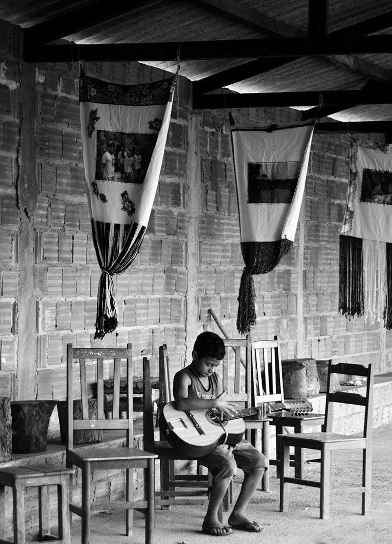 © Ana Caroline De Lima - One of the villages has a center which offers free music lessons for kids...