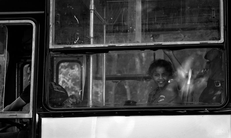 © Ana Caroline De Lima - Children of this region have to travel long distances by bus to go to school to everyday.