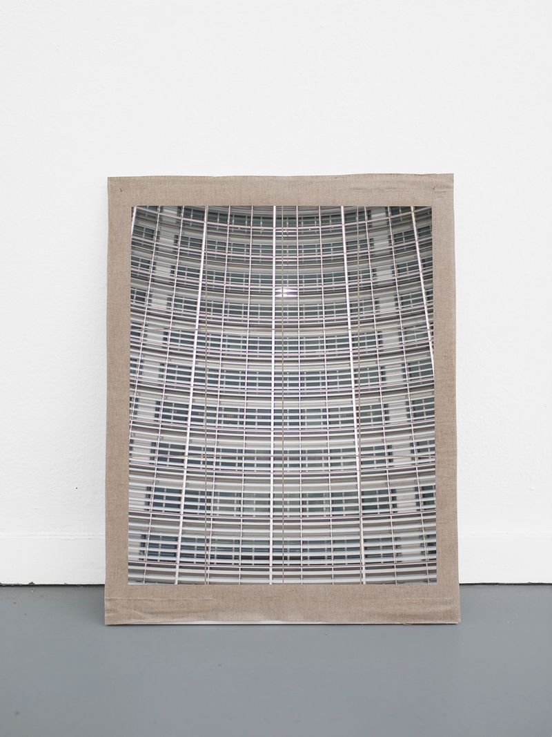 © Esther Hovers - Structures, EU, 2019 58 x 46 cm / 22.8 x 18.1 in. Inkjet prints on Tosa Shi – 54 gsm, fixed on linen.