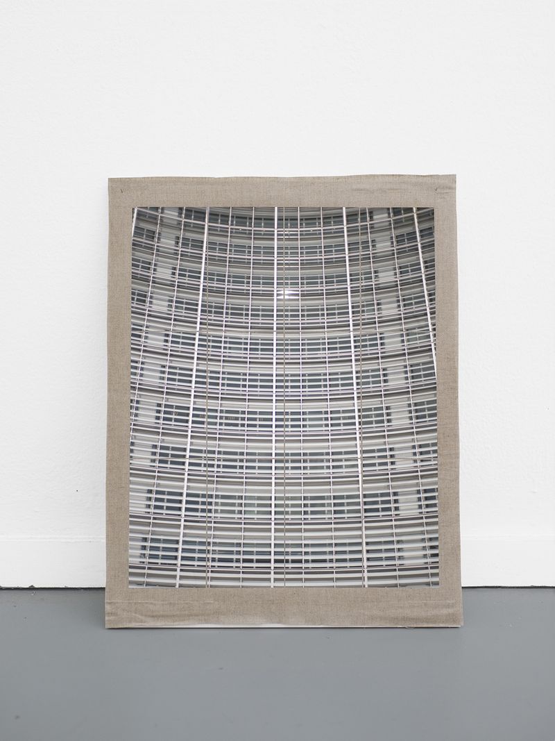 © Esther Hovers - Structures, EU, 2019 58 x 46 cm / 22.8 x 18.1 in. Inkjet prints on Tosa Shi – 54 gsm, fixed on linen.