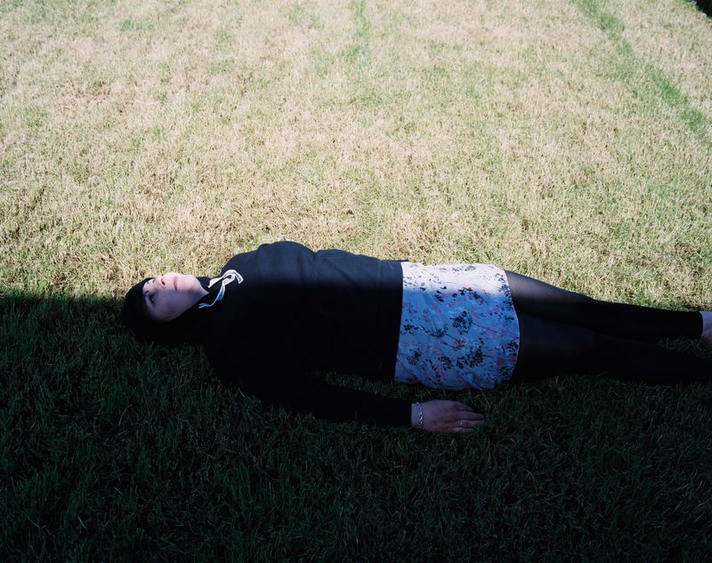 © Kirsty Mackay - Heather in her new garden.