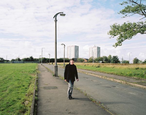 © Kirsty Mackay - Looking towards the Linkwood flats, Drumchapel, in mid demolition. Two of the three towers left standing.
