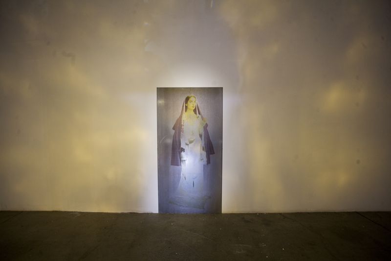 © Olga Kocsi - Uv print on Steel, 200x100cm 24 kg, 2022