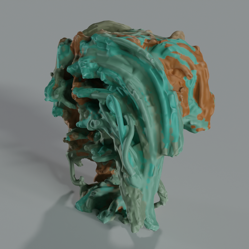 © Olga Kocsi - actor, dancer: hanging laundry3D sculpture from the motion