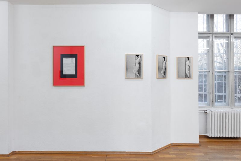 © Anya Jasbar - Le bulletin scolaire + Exercise no. 1, 2, 3 - Exhibition View, 2021