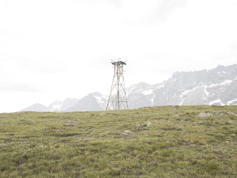 © Filippo Poli - Pillars of the Plan Maison - Plateau Rosa cable car