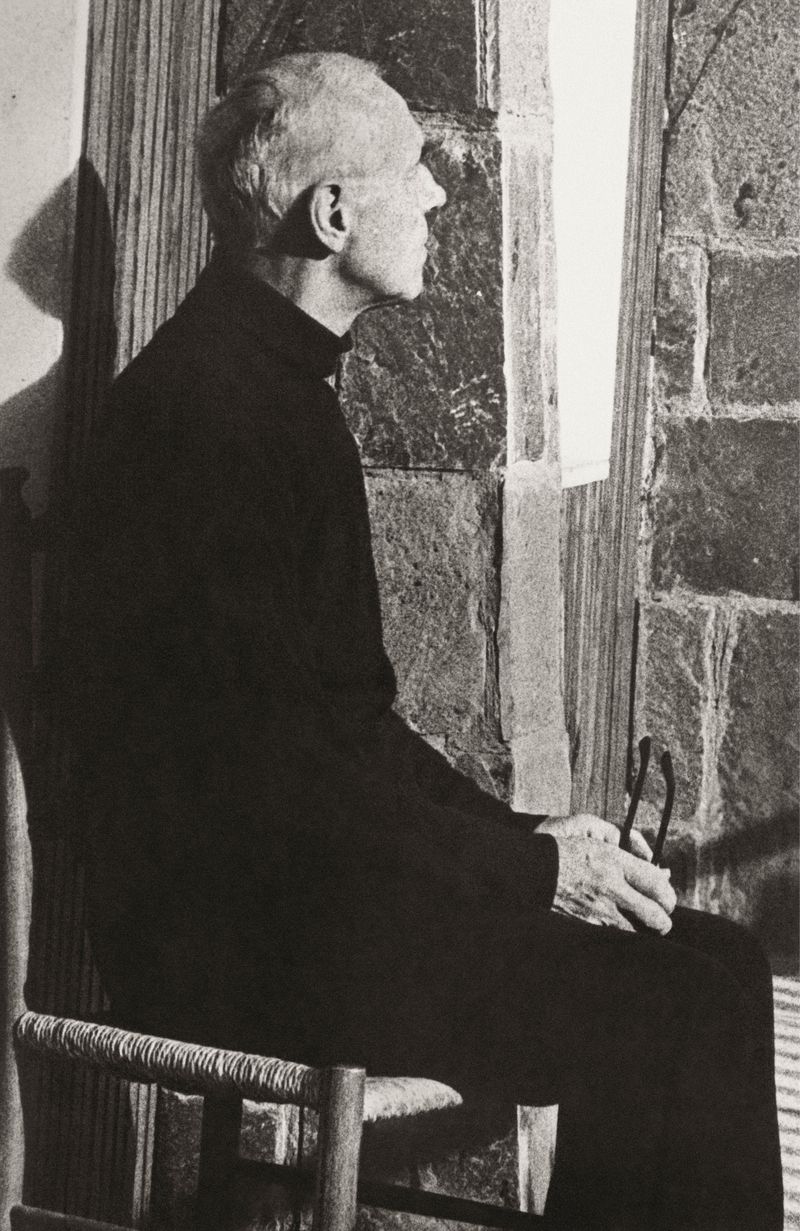 © Filippo Poli - Enrico, my grandfather, looking at the Matterhorn from the balcony of our home