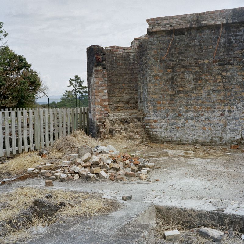 © Caroline McQuarrie - Remains of mine buildings. Waiuta. December 2011.