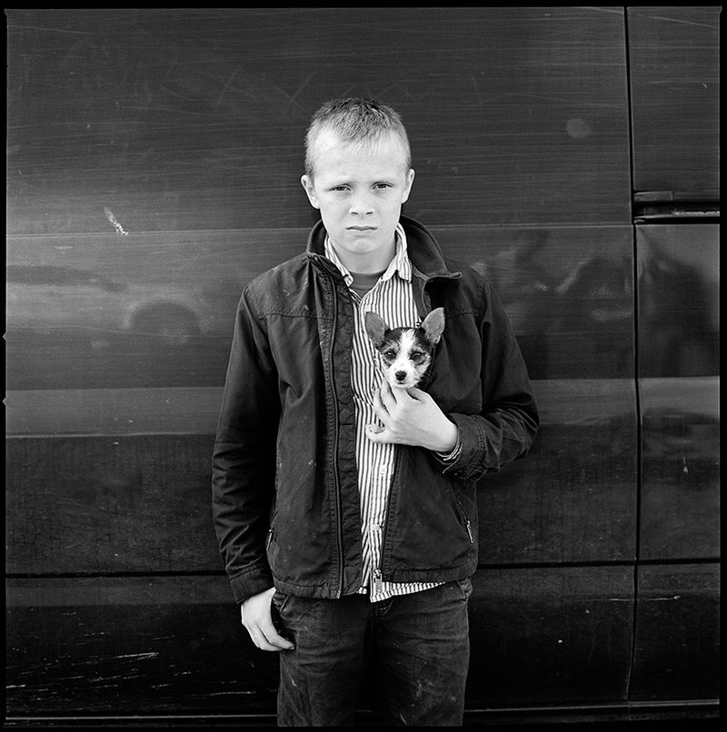 © Joseph-Philippe Bevillard - Gerry with Dog, Ballinasloe, Galway, Ireland 2016