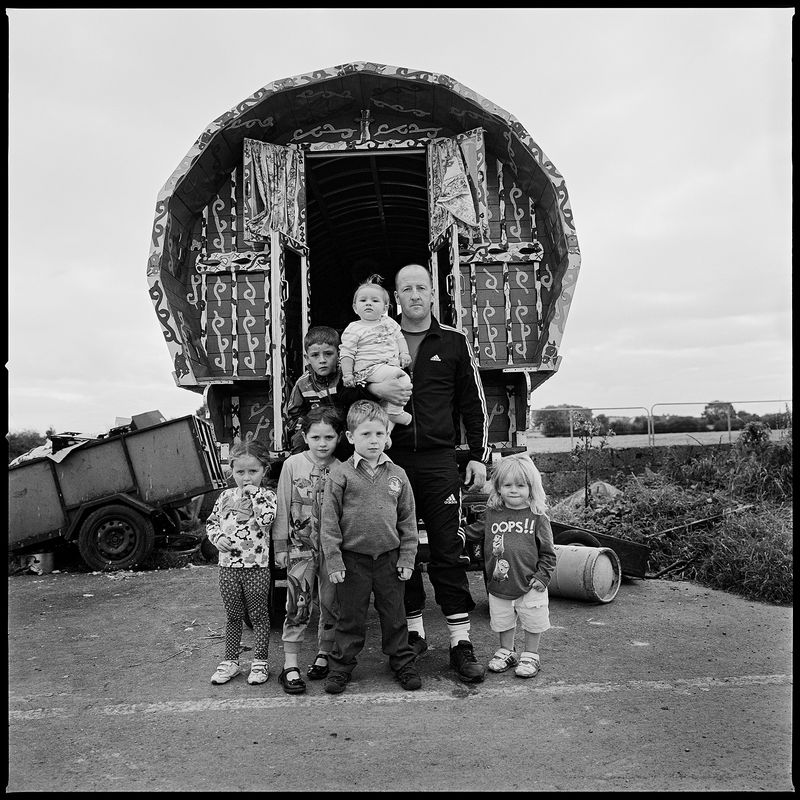 © Joseph-Philippe Bevillard - Reilly Family, Halting Site, Cashel, Tipperary, Ireland 2017
