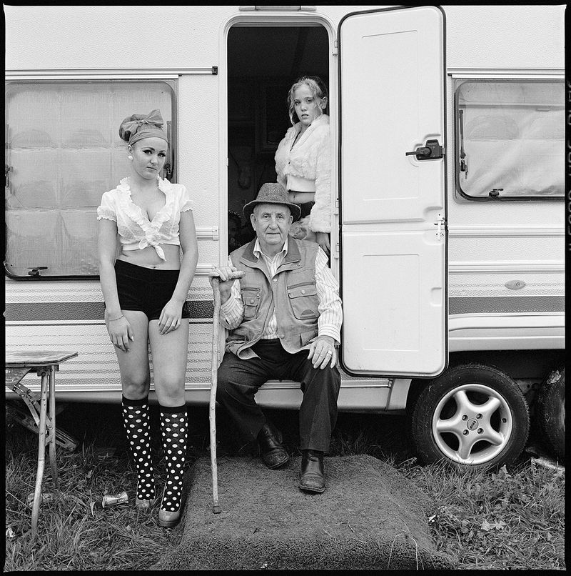 © Joseph-Philippe Bevillard - Grandfather and Grand-Daughters, Ballinasloe, Galway, Ireland 2011