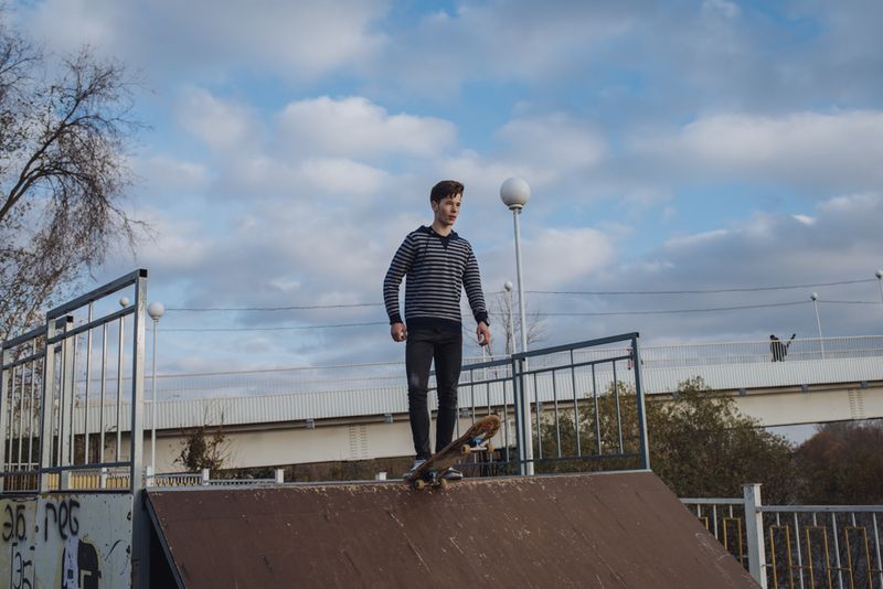 © Anton Polyakov - Tiraspol. The skatepark in the heart of the city. One of the most popular places in the city among young people.